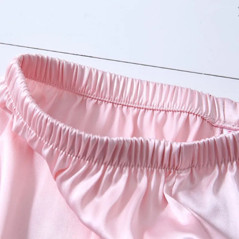 Pantalon Pyjama Satin — vue 3