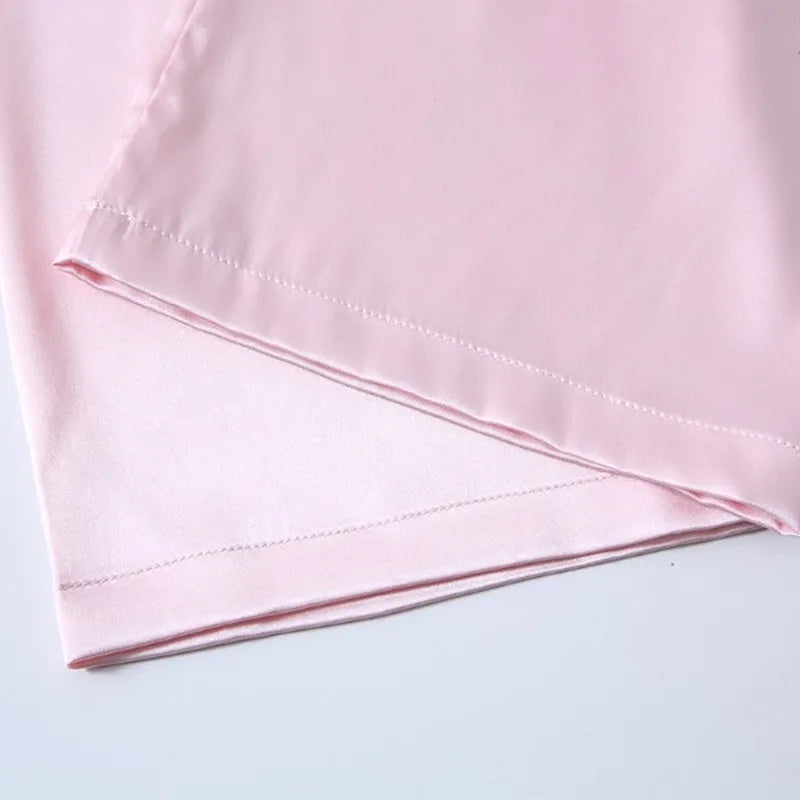Pantalon Pyjama Satin — vue 4
