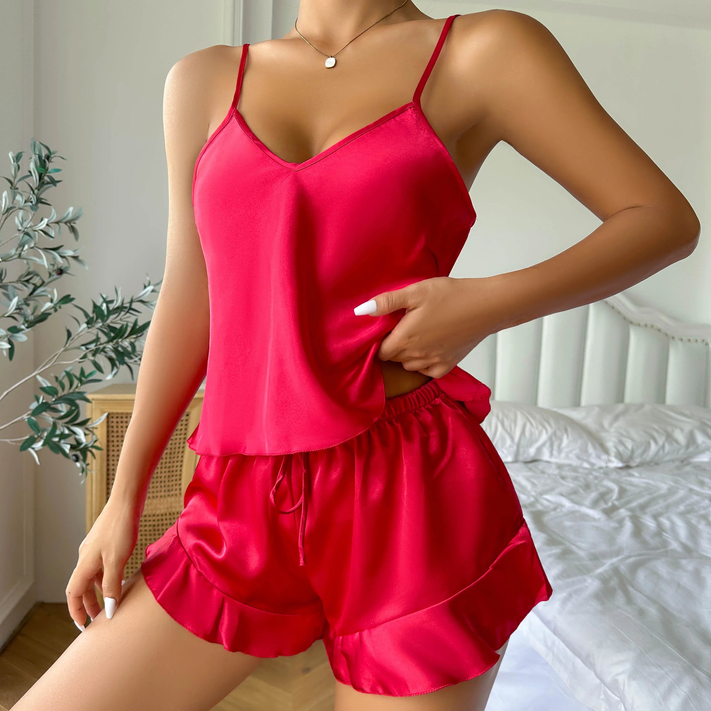 Pyjama Satin 3 Pieces — vue 7