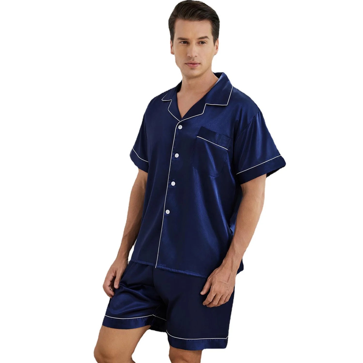 Pyjama Homme En Satin — vue 5
