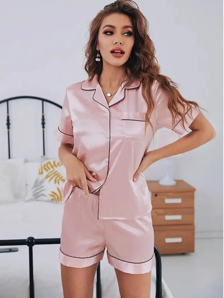 Pyjama Satin Femme Pas Cher
