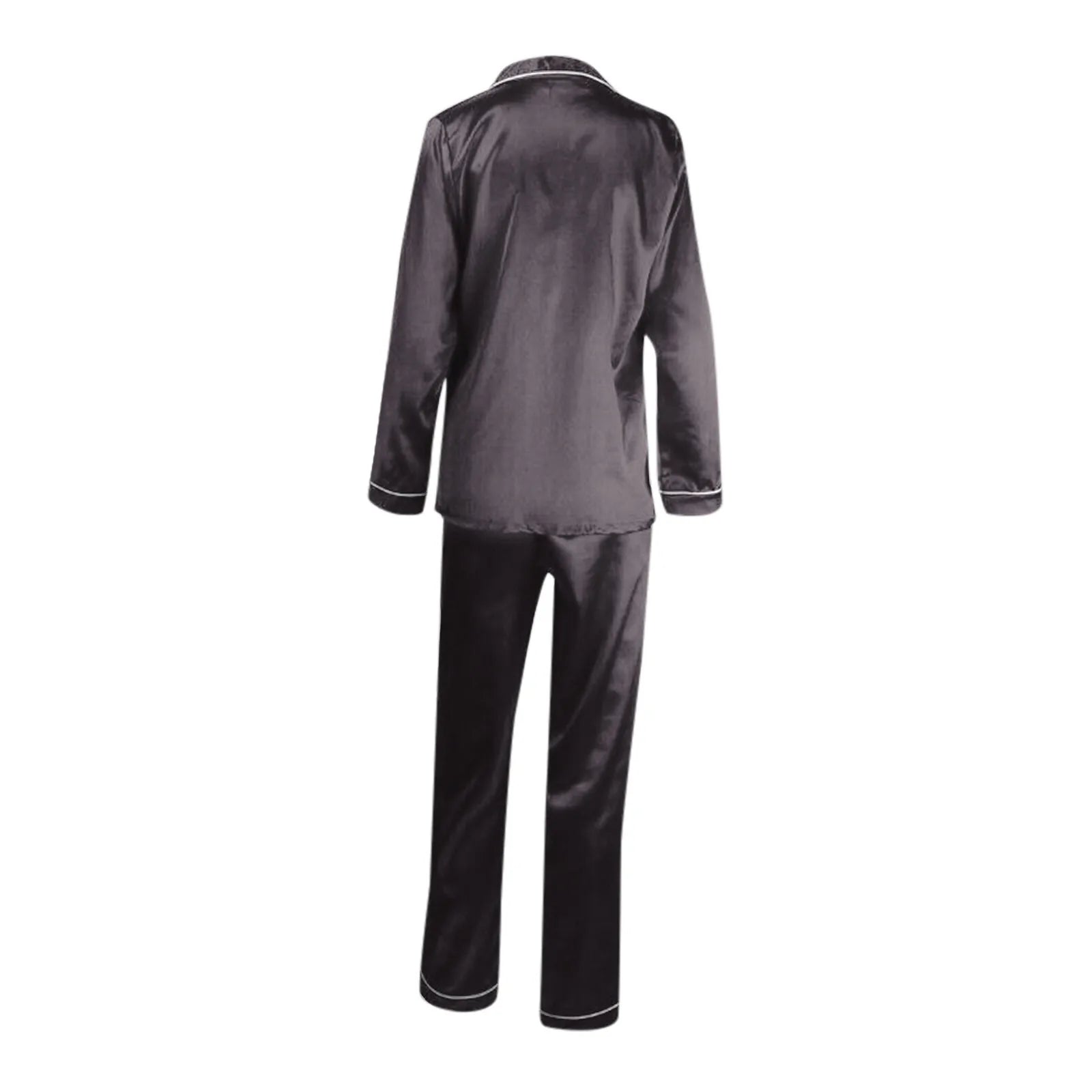 Pyjama En Satin Pour Femme Pas Cher — vue 3