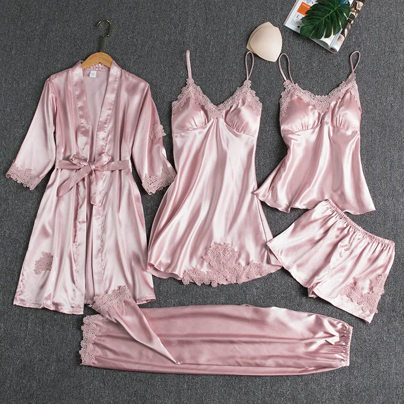 Ensemble Satin Pyjama — vue 2